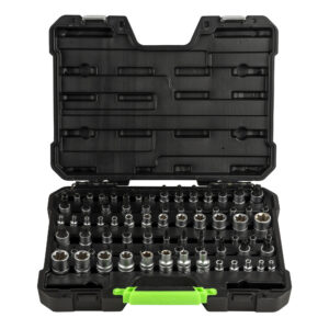 JBM Maletín de vasos y puntas torx / torx plus de 77 piezas