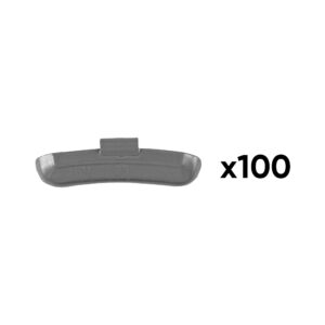 JBM Caja de 100 contrapesas zinc grapa 35gr. especial llanta universal