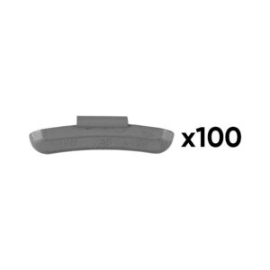 JBM Caja de 100 contrapesas zinc grapa 40gr. especial llanta universal
