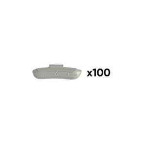 JBM Caja de 100 contrapesas zinc grapa 45gr. especial llanta universal