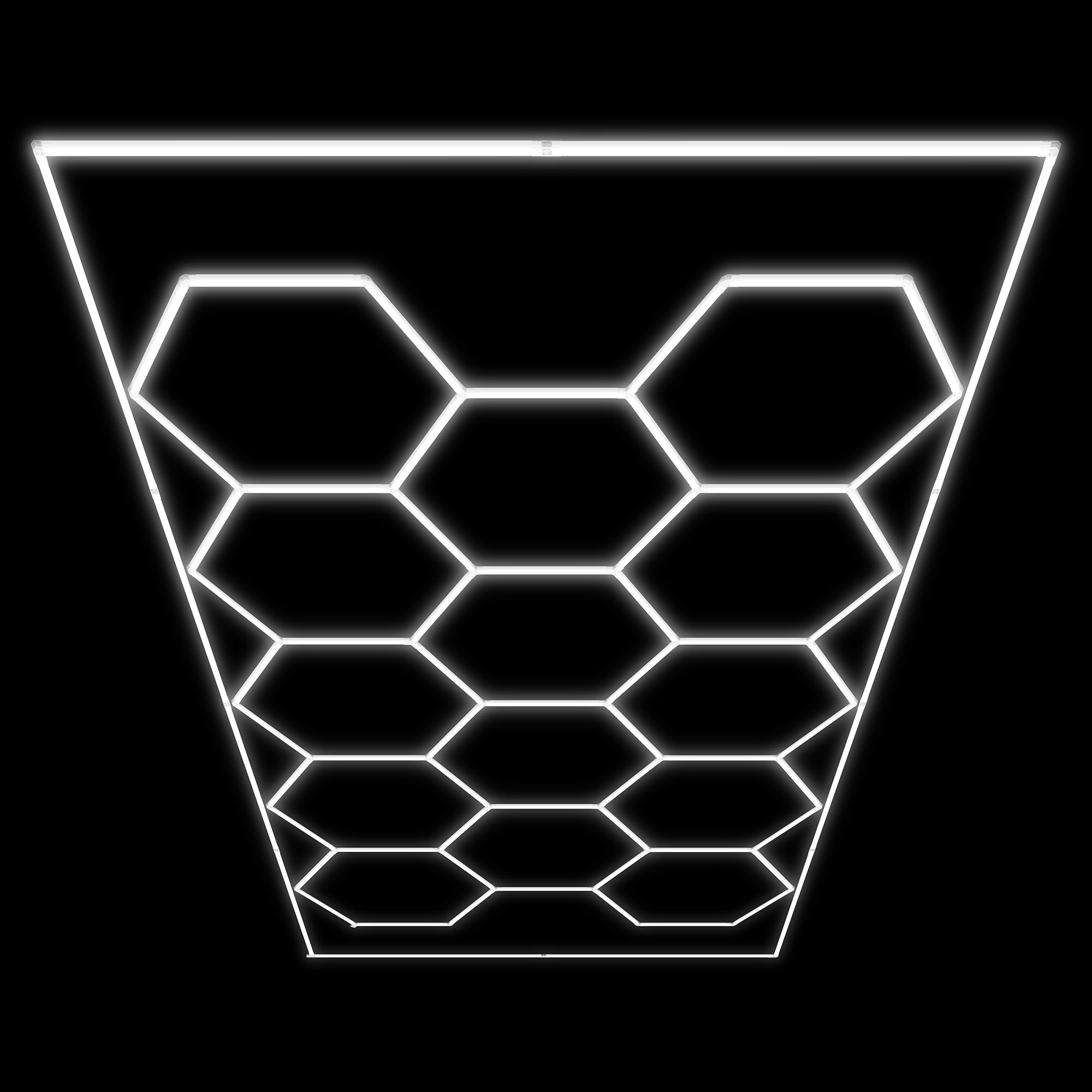 Set de luces LED hexagonales JBM para techo
