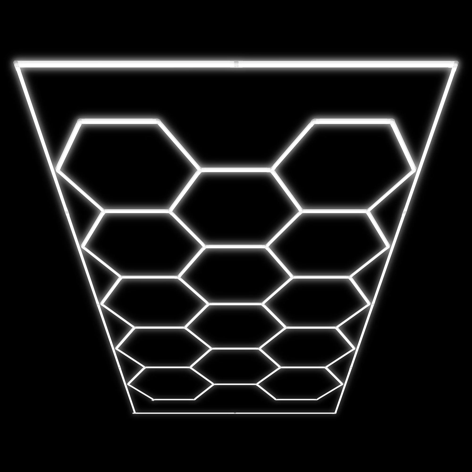 Set de luces LED hexagonales JBM para techo