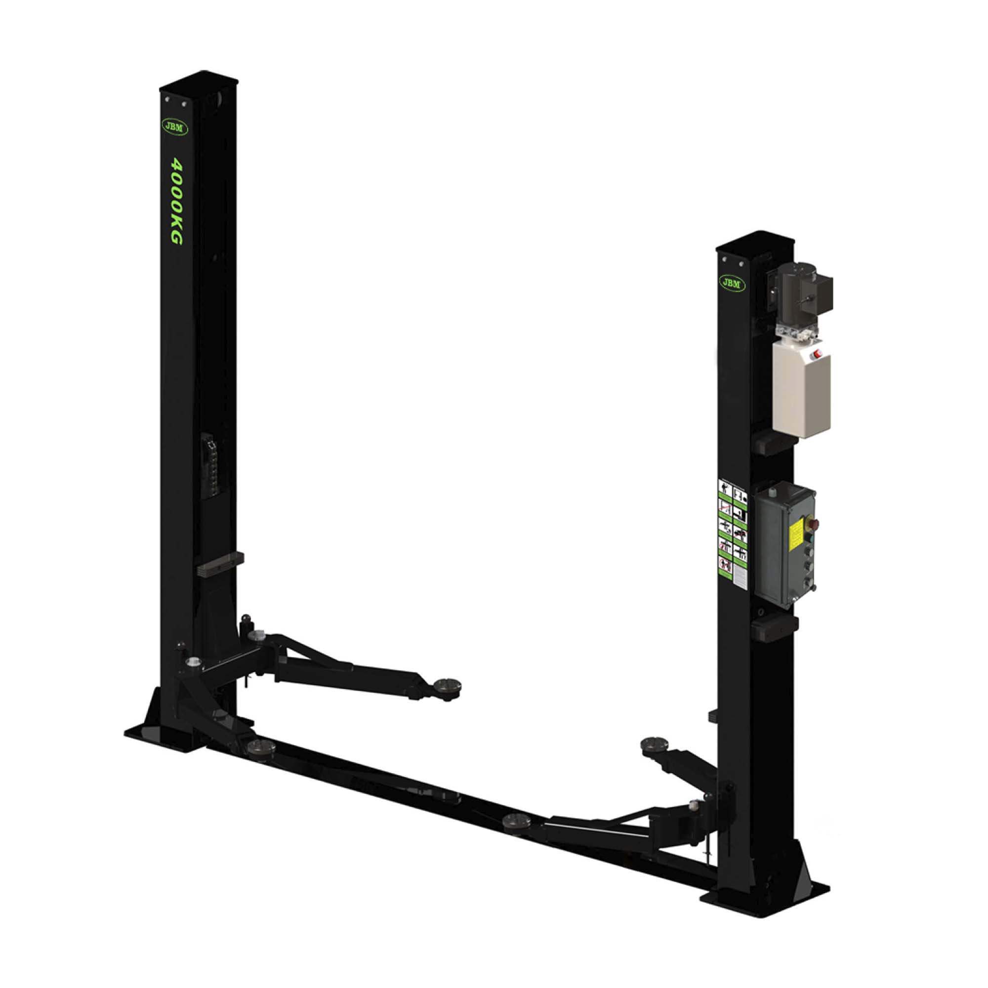 JBM Elevador 2 columnas profesional 380v - 4000kg