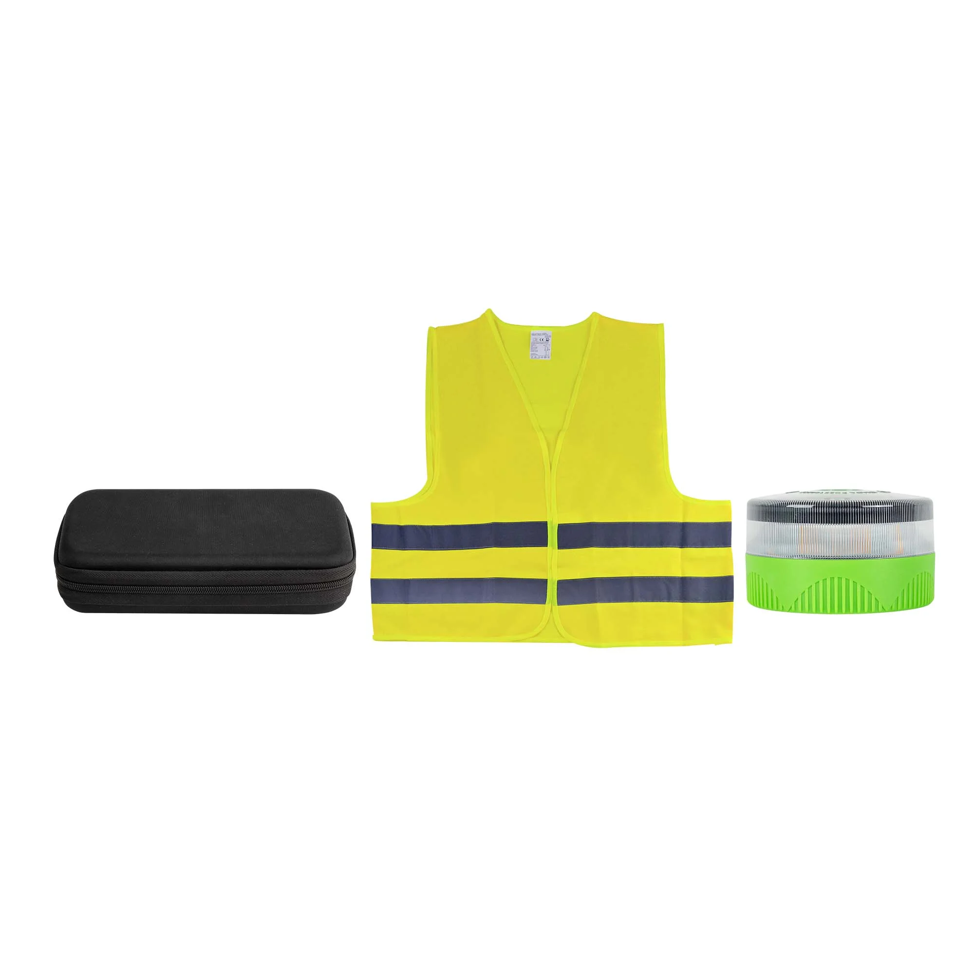 JBM Kit de emergencia - bolsa eva + baliza + chaleco
