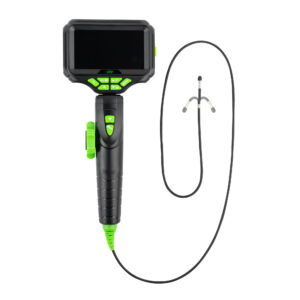 JBM Endoscopio articulado bidireccional con pantalla ips, cámara hd e iluminación led