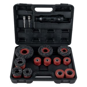 JBM Set de limpieza de bujes 15 piezas