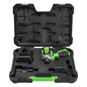 Atornillador de impacto brushless a batería JBM de 1/4" 150 Nm con maletín.