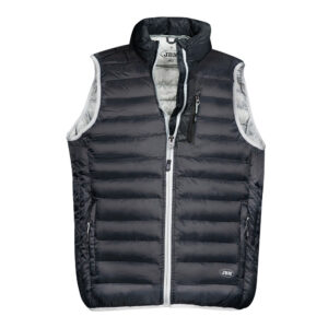 JBM Chaleco gris-negro t.m