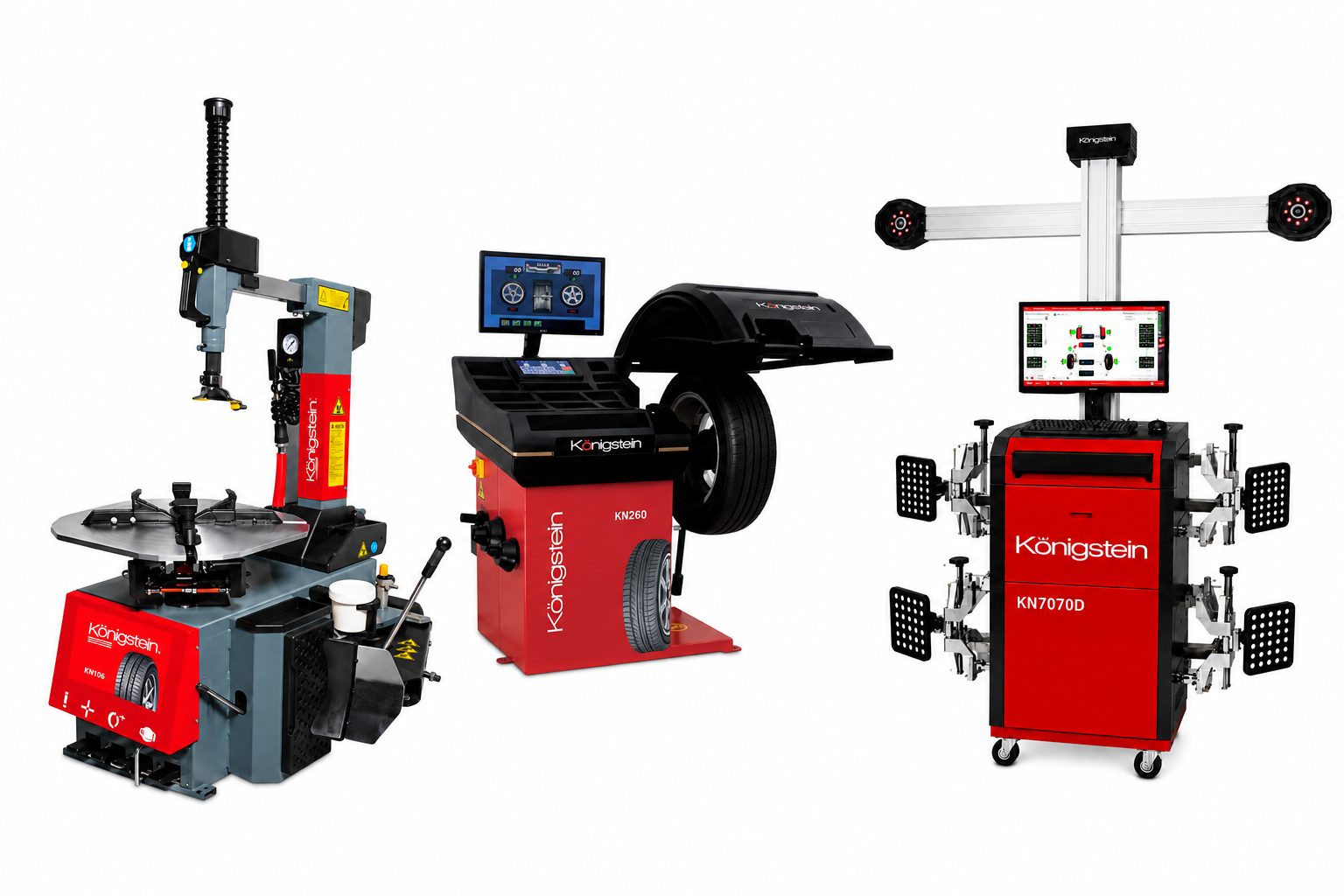 Equipamiento de Neumáticos y Alineación