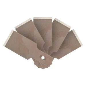 5 cuchillas 16 mm rectas/ancho para ref. 54505 JBM, referencia 16753
