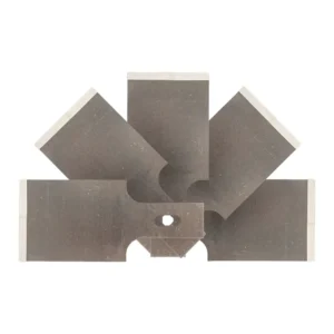 5 cuchillas 20 mm rectas/ancho para ref. 54505 JBM, referencia 16755