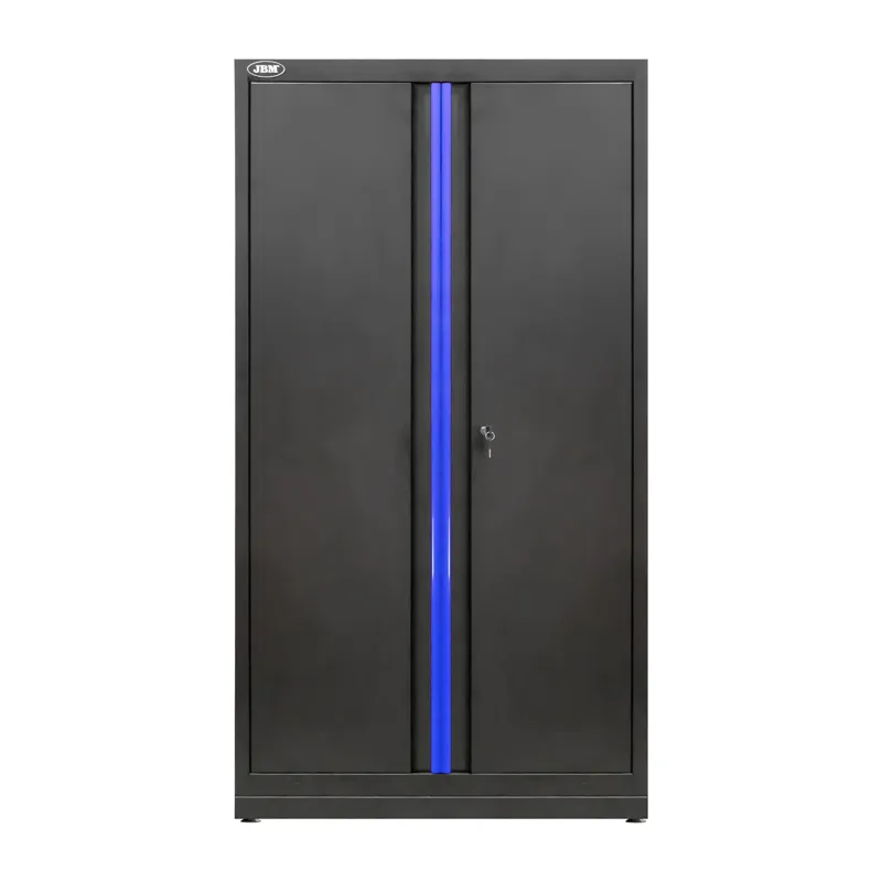 Armario alto de dos puertas - azul JBM, referencia 18105B