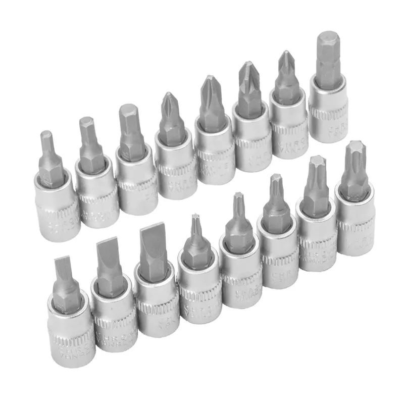 Caja de vasos punta de 1/4" (16 piezas) JBM, referencia 15379