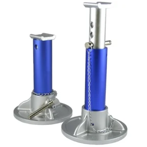 Juego 2 caballetes de aluminio 3t JBM, referencia 53200