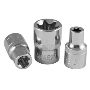 Vaso de 1/2" torx (tx) e14 cromado JBM, referencia 13661