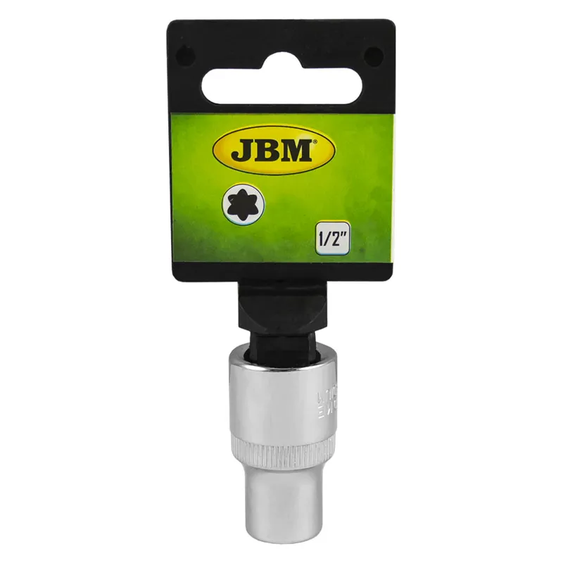 Vaso de 1/2" torx (tx) e18 cromado JBM, referencia 13663, vista 2