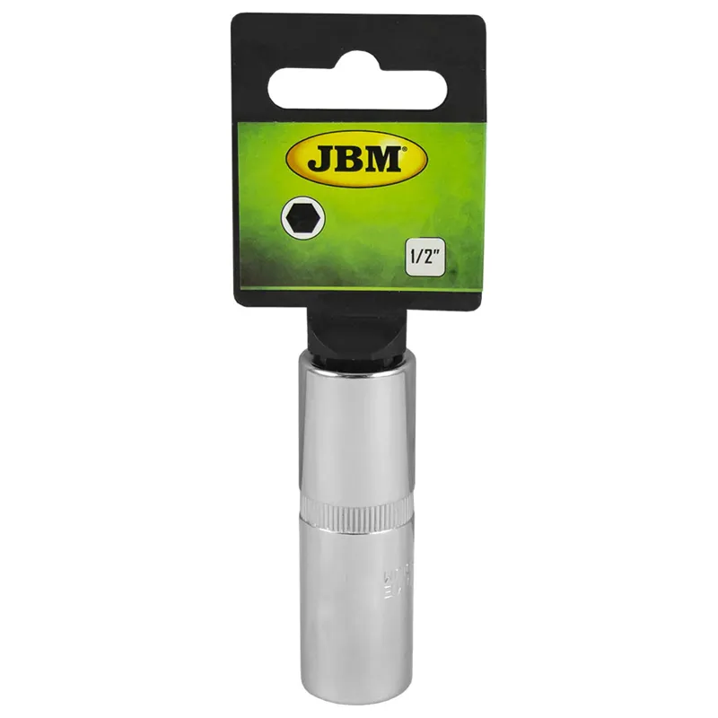 Vaso de bujía hexagonal de 21 mm - cromado JBM, referencia 13253, vista 2