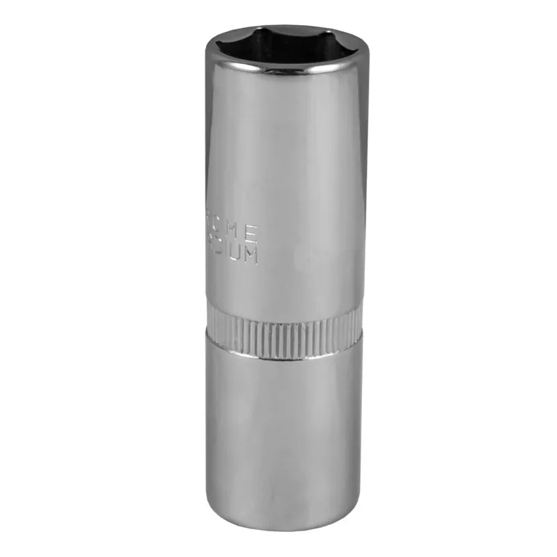 Vaso de bujía hexagonal de 21 mm - cromado JBM, referencia 13253
