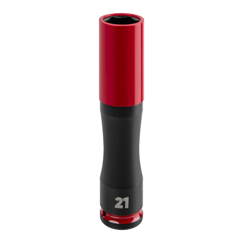 Vaso de impacto 1/2" extralargo 21 mm especial ruedas JBM, referencia 18460
