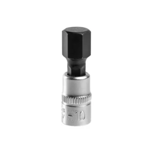 Vaso destornillador hexagonal 1/4" 10 mm JBM, referencia 16928