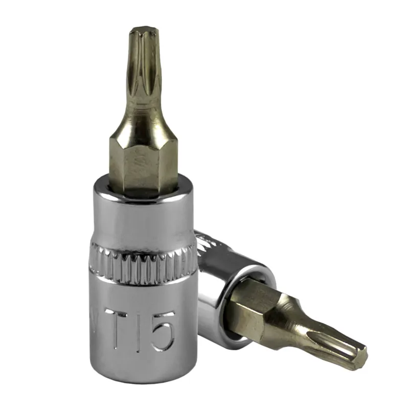 Vaso destornillador torx (tx) t8 cromado JBM, referencia 13382