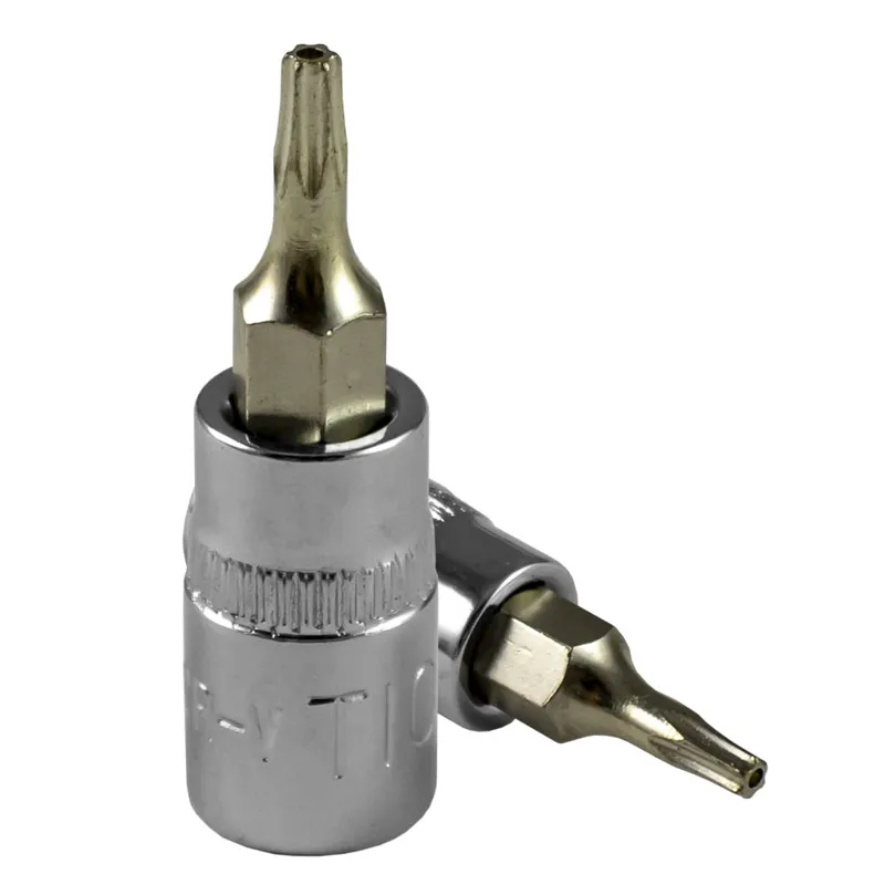 Vaso destornillador torx (tx) t8 inv cromado JBM, referencia 13390