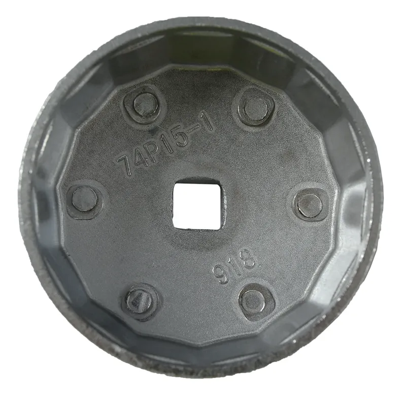 Vaso filtro aceite 74x15 mm JBM, referencia 11382, vista 2