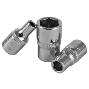 Vaso hexagonal 1/4" de 12 mm - cromado JBM, referencia 13360
