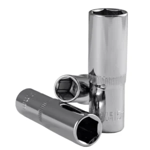 Vaso hexagonal de 65 mm largo, 3/8" de 10 mm cromado JBM, referencia 13323