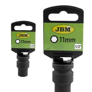 Vaso impacto hexagonal 1/2" 11 mm JBM, referencia 14729
