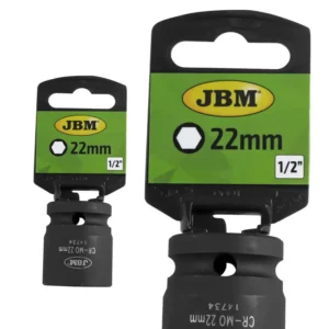 Vaso impacto hexagonal 1/2" 22 mm JBM, referencia 14734