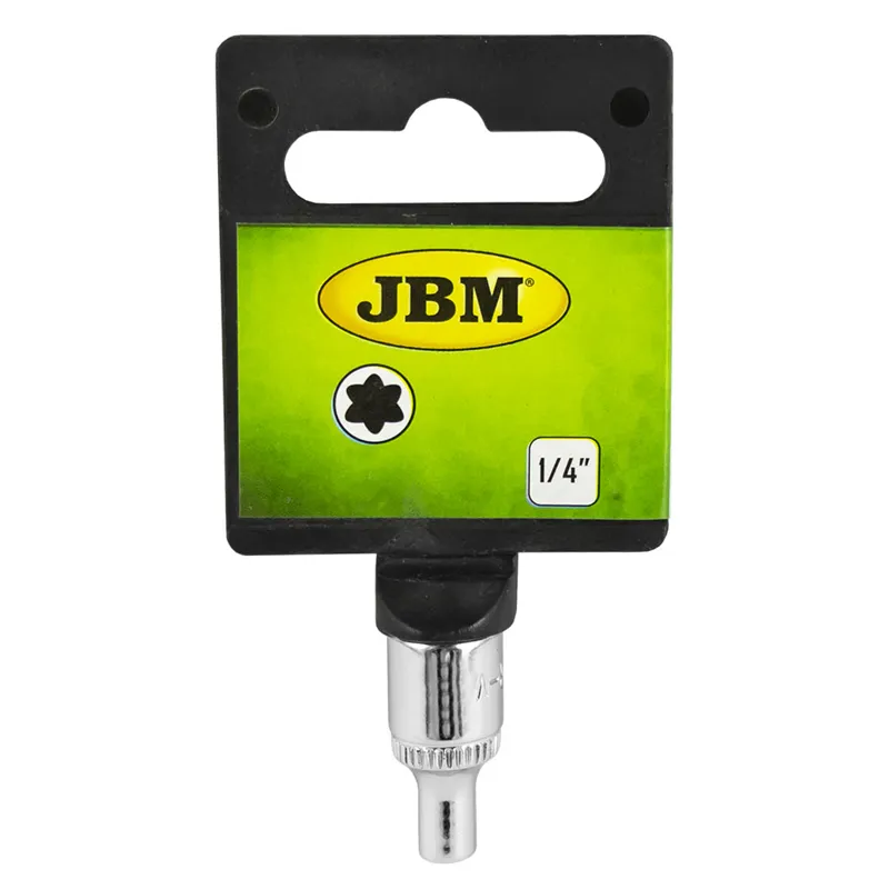 Vaso torx (tx) e8 cromado JBM, referencia 13367, vista 2